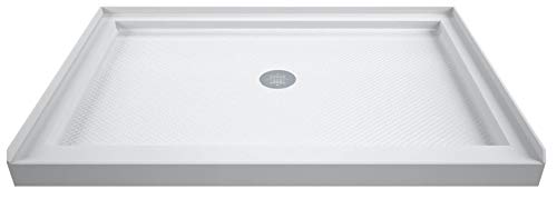 DreamLine SlimLine Single Threshold Shower Base in White | DLT-1136480