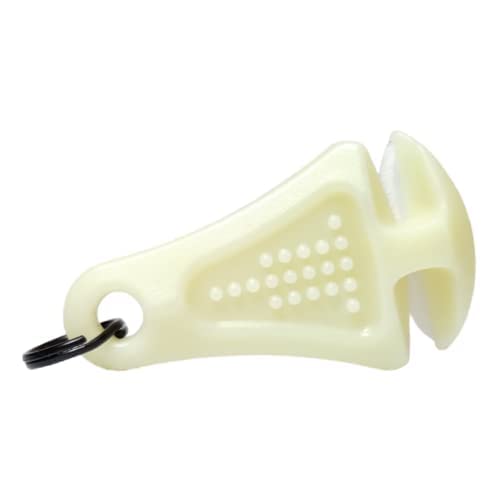 Image of THREAD CUTTERZ Patented Ceramic Blade Zipper Pull /Pendant Quick Thread, Yarn & Embroidery Floss Cutter - Glow in The Dark