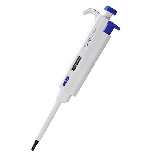 Yiheozux 2-20UL 𝟮-𝟮𝟬 𝘂𝗹 High Precision Pipettor Single Channel 𝗠𝗮𝗻𝘂𝗮𝗹 𝗔𝗱𝗷𝘂𝘀𝘁𝗮𝗯𝗹𝗲 Variable Volume Laboratory Lab Micro Pipette thumb #5