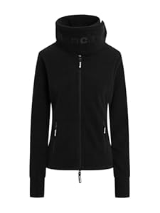 Bench. Fleecejacke FUNNEL, Farbe:BLACK, Größe:38