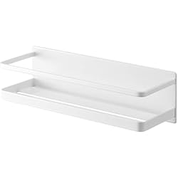 Amazon.co.jp: 山崎実業(Yamazaki) 浴室用ラック ホワイト 約W28XD9