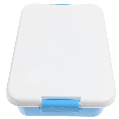 Hemoton Handheld Sandbox Sand Tray Lid Airtight Portable Boys and Girls Toy Storage Box for Indoor Outdoor Play