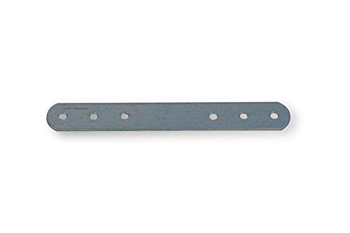 Preisvergleich Produktbild 10x Flachverbinder Holzverbinder Verbindungsbleche Lochblech 120 / 15 / 2