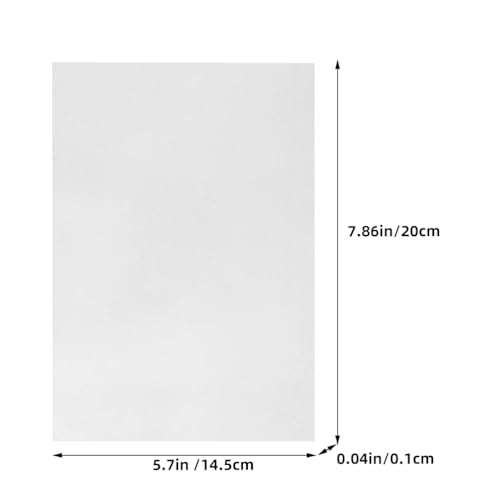 Papier rétractable transparent pour créer des porte-clés rigides SEWACC