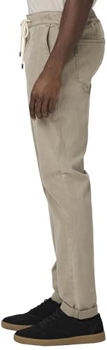 Pantalon de Jogging Fraser PAIGE en sergé élastique pour homme en noir