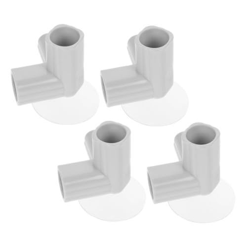 BESTonZON Play Pen Accessory Set 4pcs Tee Pipe Joints Easy Install Elbow Pipe Fitting for Childproofing