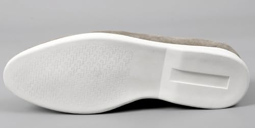 Santimon Men's Leather Dress Loafers - Business & Wedding Shoes | Genuine Leather Derby Moccasins for Suits & Tuxedos | Modern & Comfortable Formal Wear4