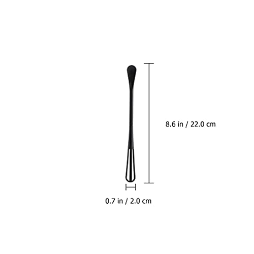 Angoily 8 Pcs Mini Egg Non Stick Kitchen Whisk Hair Color Mixer Plastic Egg Whisk Blending Whisk Wire Whisk Wire Egg Mixture Blender Household Mixing Spoons Milk Pp Bartending Spoon