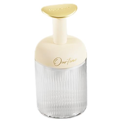 Dtharen クレンザーフォーマー、洗顔フォーム | 泡立て器透明手動洗顔フォーマー プッシュ式回転泡メーカー,旅行家庭用取り外し可能な洗顔ツール、きめ細かな泡、ディープクレンジング