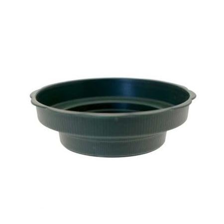 Floralcraft® Recycled Plastic Green Junior Bowl (Pack of 10) For Floral Arrangements, Holding Floral Foam, Wedding Events and Everyday Décor