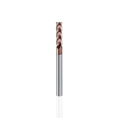 NZ 4 Flute 1/8" Square End Mill with TiSiN Coating