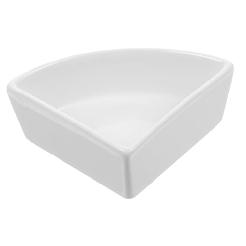 HEMOTON 1Pc Hamster Feeding Basin Durable Pet Food Bowl for Hamsters Birds and Animals Easy to Weight for Stability for Dry Food Snacks and Fresh