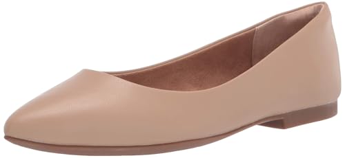 Amazon Essentials Women's Pointed-Toe Ballet Flat...