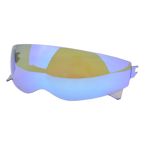 ERYUE Reemplazo de Visera de Lente Casco para Scorpion EXO, Lente Protección contra el Viento Antivaho y Antiarañazos, Varios Colores, Fácil Instalación, Motociclistas (Estilo 7)