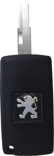 Adaptação Carcaça Chave Canivete Oca Generica Compativel 2 Botões Peugeot e Citroen