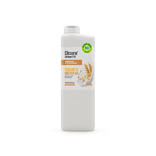Mejor Gel de Ducha Natural: Alternativas sin Sulfatos ni Parabenos para una Piel Saludable Dicora Urban Fit Gel de Baño Proteins Yogurt & Avena 750 ml