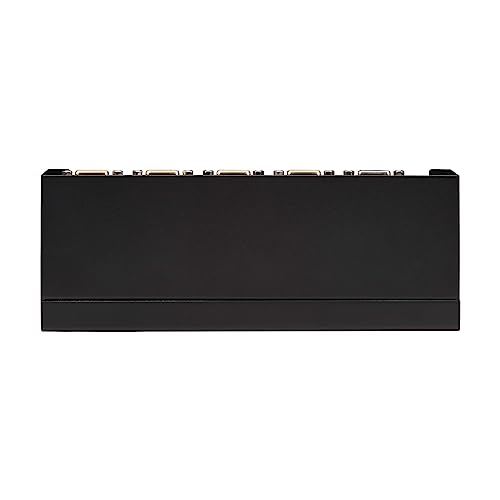 Image of Tripp Lite 4-Port KVM Switch VGA with USB or PS /2 Port for Keyboard Mouse, Desktop PC, 4 Computers 1 Monitor, Plug and Play - Windows, macOS, Linux Compatible - 3-Year Warranty (B006-VU4-1)