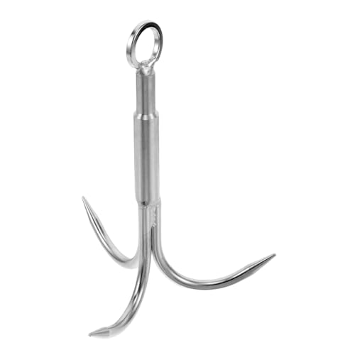 KOMBIUDA Gancho De Ancla De Acero Inoxidable Gancho para Accesorios De Pesca Ganchos Equipo De Supervivencia Ganchos De Pesca Suministros para Exteriores De Agua Salada Gancho