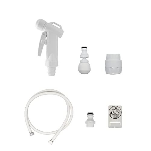 Ducha de mano para WC y bidet Siroflex 2013/2S, kit completo Made In Italy 2