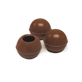 Gourmet Milk Chocolate Truffle Shell - 504 Count | Premium Belgian Chocolate, All-Natural, Perfect for Mousse, Liqueur & Truffle Paste Filling