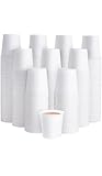 SmartCups 300 X 4oz Single Wall White Paper Cups for Hot & Cold Drinks Premium Disposable Coffee/Tea Paper Cups Perfect for Your Home, Café, Work, Parties or Outdoors (300, 4oz)