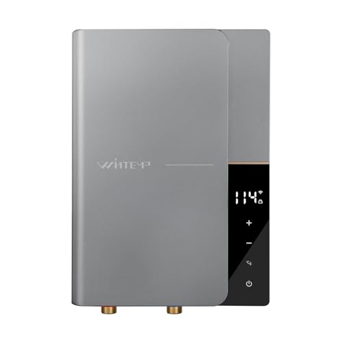 WINTEMP Tankless Water Heater Electric 13.8kW 240Volts WINTEMP Endless On Demand Hot Water, Up to...