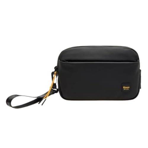 Blauer Beauty Case Thom Necessaire Uomo Nylon Nero