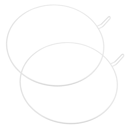 ABOOFAN 2Pcs Crib Canopy Hoop Net Holder Stand for Crib Bed Easy Setup Canopy Frame for Crib Netting Compatibility