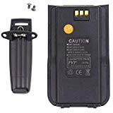 ANYSECU 7.4V 2000MAh Battery Pack for TYT MD-380 DMR Digital Two Way Radio