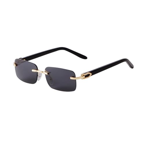 Lunettes de soleil rétro MUTYNE rectangulaires monture marbrée en acétate