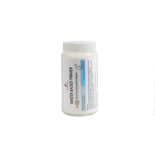 ROSEROSA Professional Water-Based Primer EC-6400 for Architectural Film & Wallpaper - High Adhesion for Wood, Plastic, Fiber, Stone, and Paper, Low Odor, DIY Friendly