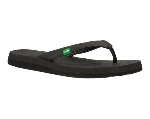 Image of Sanuk Yoga Serenity Flip Flops for Women - Yoga Mat Footbed Sandals