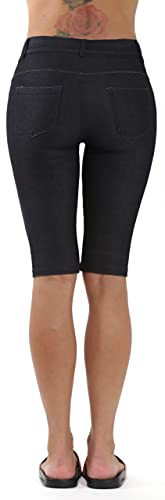 Image of Prolific Health Women's Jean Look Jeggings Tights Slimming Many Colors Spandex Leggings Pants Capri S-XXXL