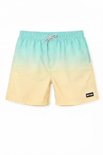 Short de bain garçon Rip Curl Offset Fade Volley coupe courte dégradée