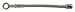 Fragola 352024 Covered Hose Assembly (#3 Str X 7/16 Bjo 24")
