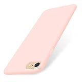 AOWIN iPhone 8 Case/iPhone 7 Case, Liquid Silicone Gel Rubber Phone Cover Soft Cases Compatible with iPhone 8 / iPhone 7 - Pink