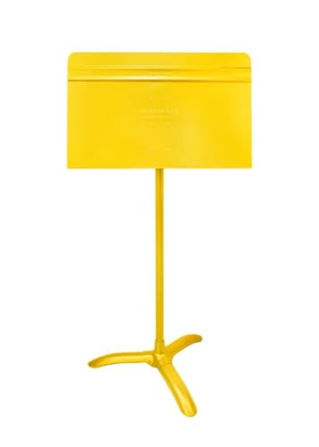 Pupitre Manhasset Symphony jaune verni 4801-Y stable et réglable en hauteur