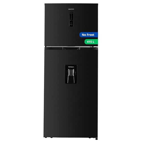 GEDTECH Réfrigérateur combiné congélateur haut 415L GDP415NFDX - Distributeur d'eau - No Frost - Dark inox