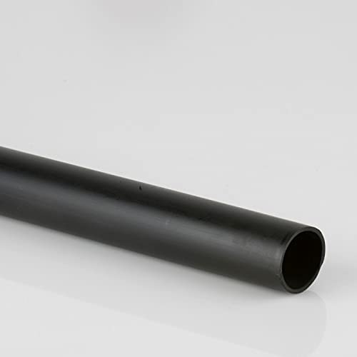 Black, PVCU Waste Pipe, Push Fit, 32mm X 990mm (1 1/4")(32mm)