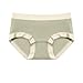 YOYI FASHION Modal Ladies Panties Cool Refreshing Briefs Breathable Soft Underwear for Girls Teenage 5 Pack Green Nude Pink Blue Purple X-Large