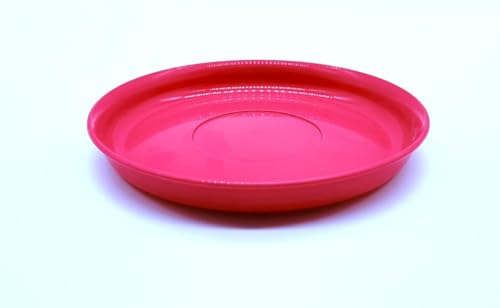 Kimmel Teller 14 cm Geschirr Camping Picknick Party Outdoor Mehrweg - 100% recyclebar fuchsia