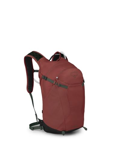 Osprey Sportlite 20L Unisex Hiking Backpack with Hydraulics Reservoir, Acorn/Bonsai