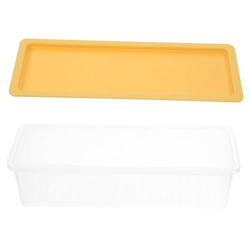 CIYODO caja de almacenamiento de fideos botes de cereal titular de espaguetis papelera contenedores para frigorifico organizador frigorífico caja de almacenamiento de alimentos páginas