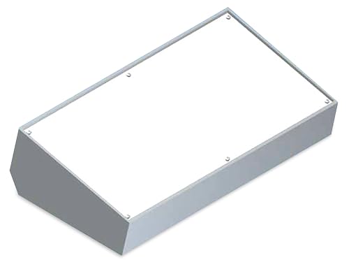 Teko Boîtier pupitre 364.8 Plastique Bleu, Gris, Argent (A x B x C x D x E) 310 x 170 x 65 x 85 x 47 mm 1 pc(s)