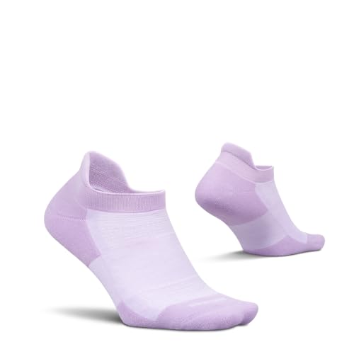 Feetures High Performance Max Cushion Ankle Sock - Running Socks for Women & Men with Heel Tab - Wisteria Medium (1 Pair)