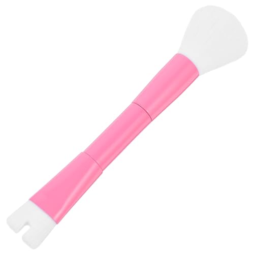 Beatifufu Blush Applicator Brush Double Shape Nose Contour Brush Highlighter Makeup Brush Powder Brush for Makeup Supplies