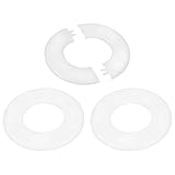 par 64 1000w vnsp Colore: Bianco; Materiale: ABS; Diametro Interno: 64mm / 2,52 pollici; Dimensioni Totali: 127 x 8mm / 5 x 0,3 pollici (OD*T); Lista di Imballaggio: 3 Pezzi x Targa di Rivestimento Adesiva