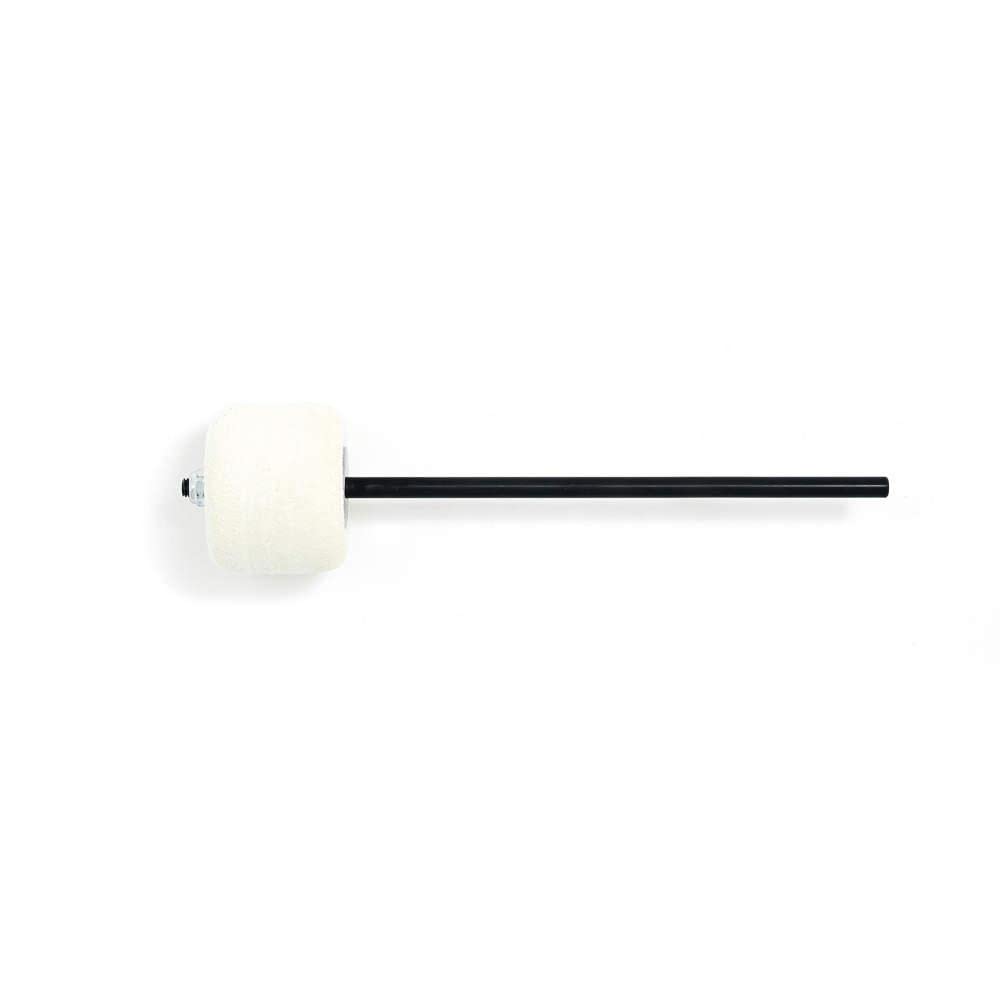 Gibraltar Pedal Accessories - Beater - Felt Beater Standard - White - Black Shaft SC-3260