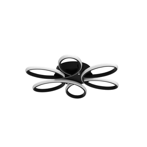 Modern LED Ceiling Light Fixture, 23 inch 70W, with Remote /APP Control, Dimmable Flush Mount Lamp for Living Room, Dining Room, Bedroom, Kitchen