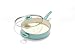 GreenLife Soft Grip 12" Ceramic Non-Stick Covered Jumbo Sauté Pan, Turquoise